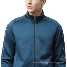 mixed fabric daily casual bulk sale men sport wear jacket custom logo